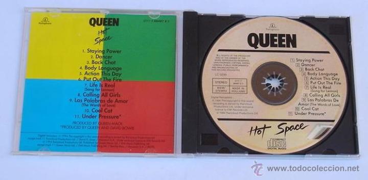 CDs de m&uacute;sica: QUEEN - HOT SPACE (CD) - Foto 2