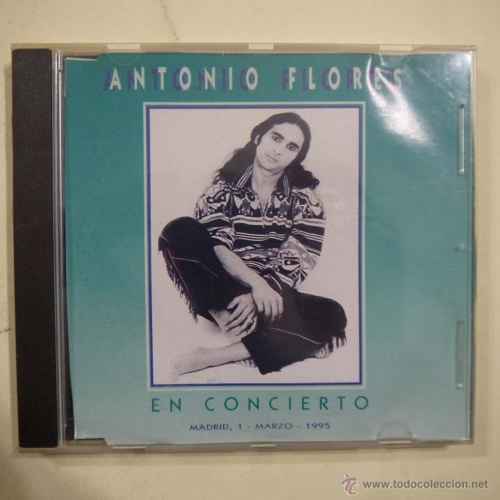 CDs de m&uacute;sica: ANTONIO FLORES - EN CONCIERTO - Foto 1