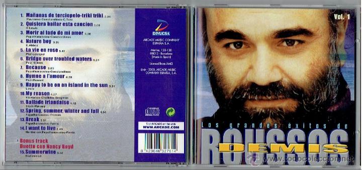 CDs de m&uacute;sica: CD DEMIS ROUSSOS - Foto 1