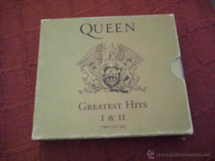 CDs de m&uacute;sica: queen greatest hits 2 Cd,s y librito.1994 - Foto 1