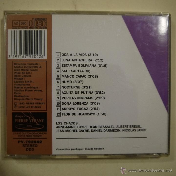 los chacos - oda a la vida - cd 1992 - Buy CD's of World Music at ...