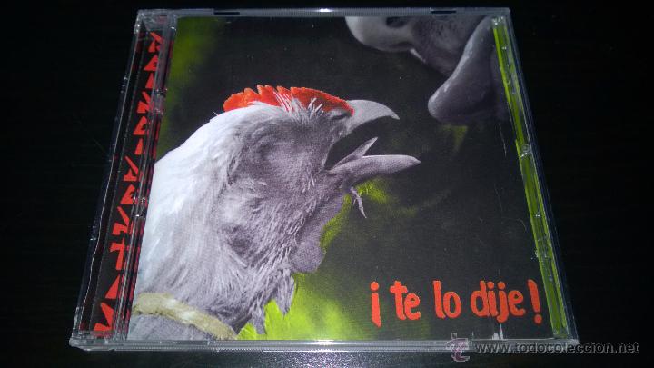 CDs de m&uacute;sica: REINCIDENTES - &iexcl;TE LO DIJE! - Foto 1