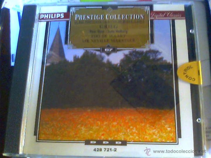 CDs de m&uacute;sica: Grieg - Peer Gynt - Suite Holberg - Foto 1
