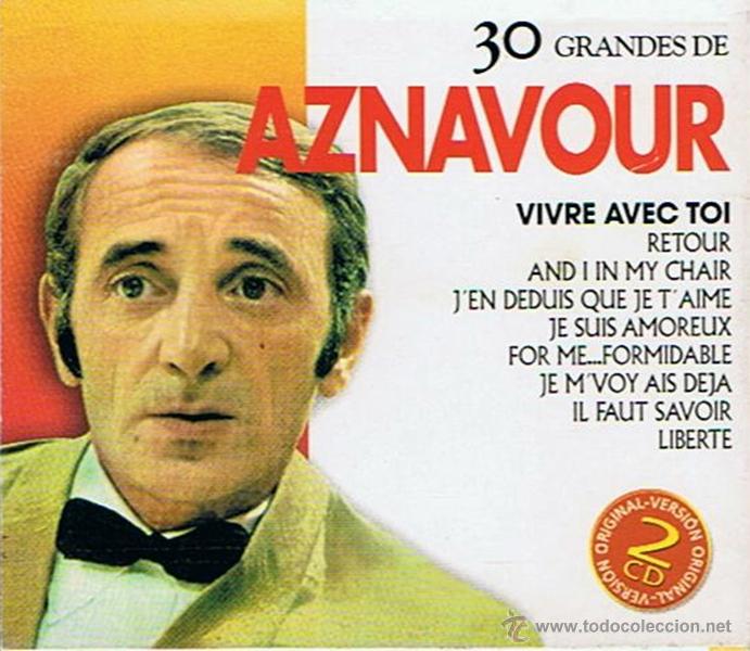 CDs de m&uacute;sica: CD 30 GRANDES DE AZNAVOUR - Foto 1