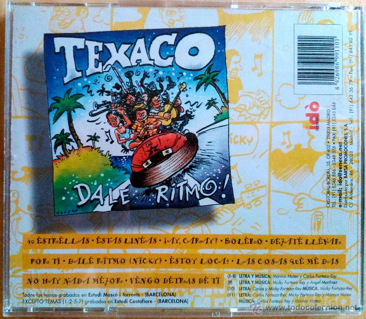 CDs de m&uacute;sica: TEXACO, DALE RITMO - CD - Foto 2