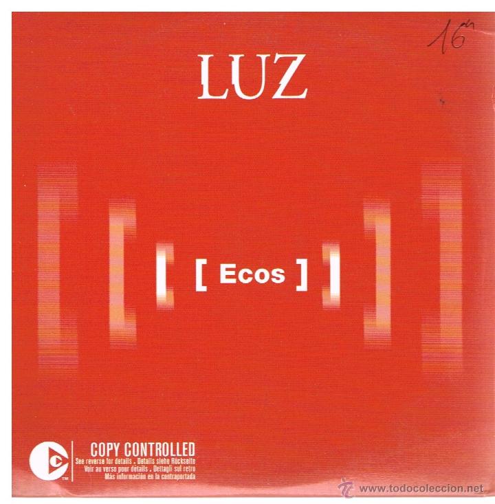 CDs de m&uacute;sica: Luz - Ecos - Cd Single 2005 - Promo - Foto 1