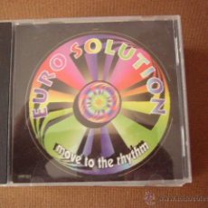 CDs de Música: EURO SOLUTION. MOVE TO THE RYTHM. 10 TEMAS