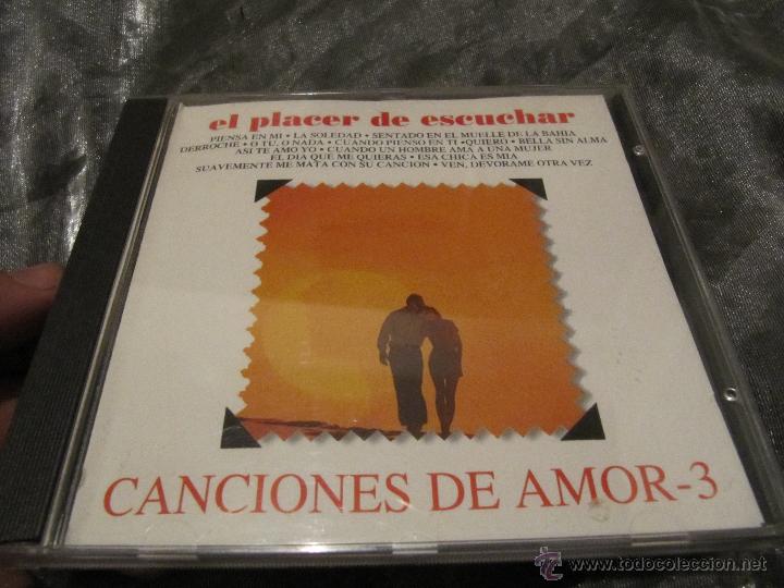 Music CDs: EL PLACER DE ESCUCHAR CANCIONES DE AMOR-3-CD DE 1994