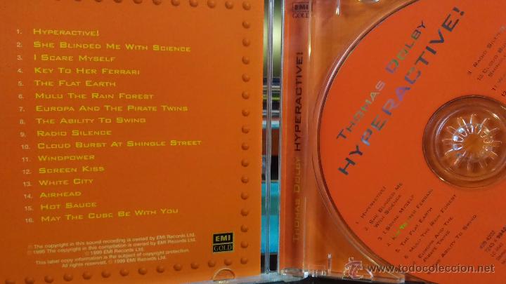 CDs de m&uacute;sica: THOMAS DOLBY - Hyperactive! - CD - 1999 (compilatorio) - synthpop - Foto 2