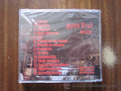 CDs de m&uacute;sica: CD - H.C.OLD SCHOOL - OPUS DEAD (CONTROL) - PRECINTADO - Foto 2