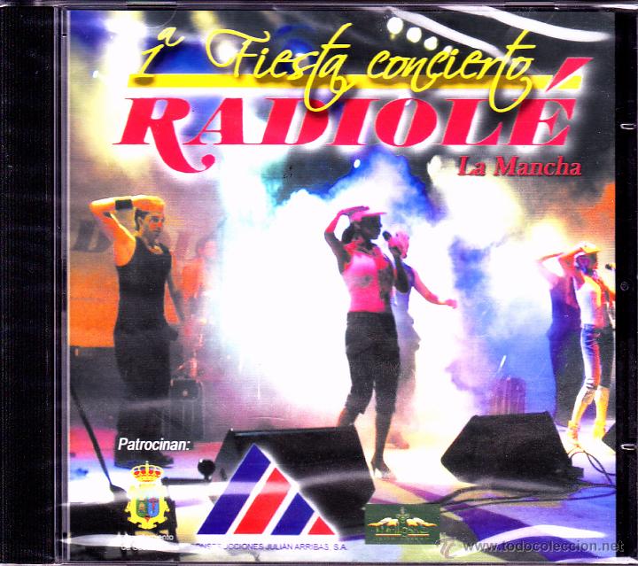 Music CDs: FIESTA CONCIERTO RADIOLE LA MANCHA- INDIA MARTINEZ, DESPASITO, PILAR BOYEDO, MESALLA ETC.. CD RARO
