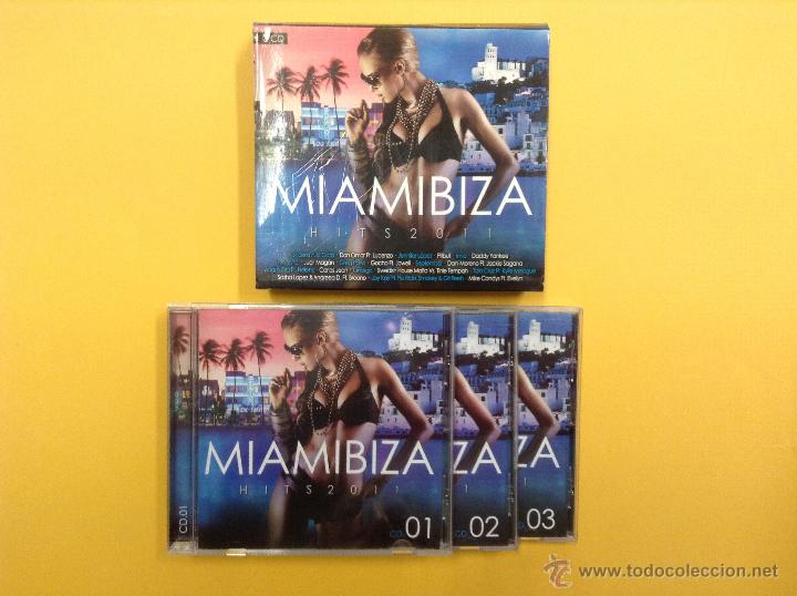 CDs de m&uacute;sica: 3 cd - miamibiza 2011. TDKCD2 - Foto 1