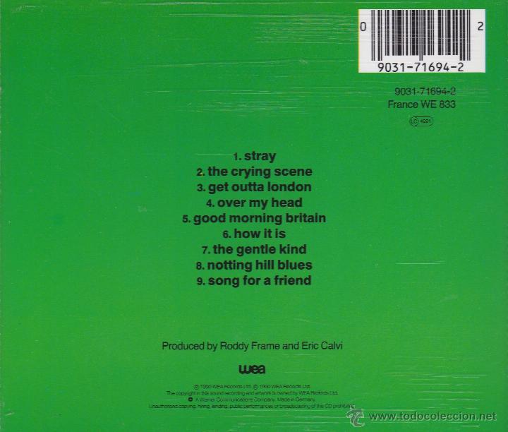 CDs de m&uacute;sica: AZTEC CAMERA - STRAY - compact disc.mirar portes antes de comprar - Foto 2