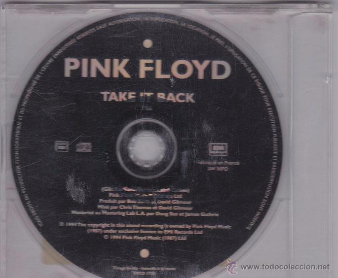 CDs de m&uacute;sica: Pink Floyd - Take it Back - CD Single - Promocional franc&eacute;s - Foto 1