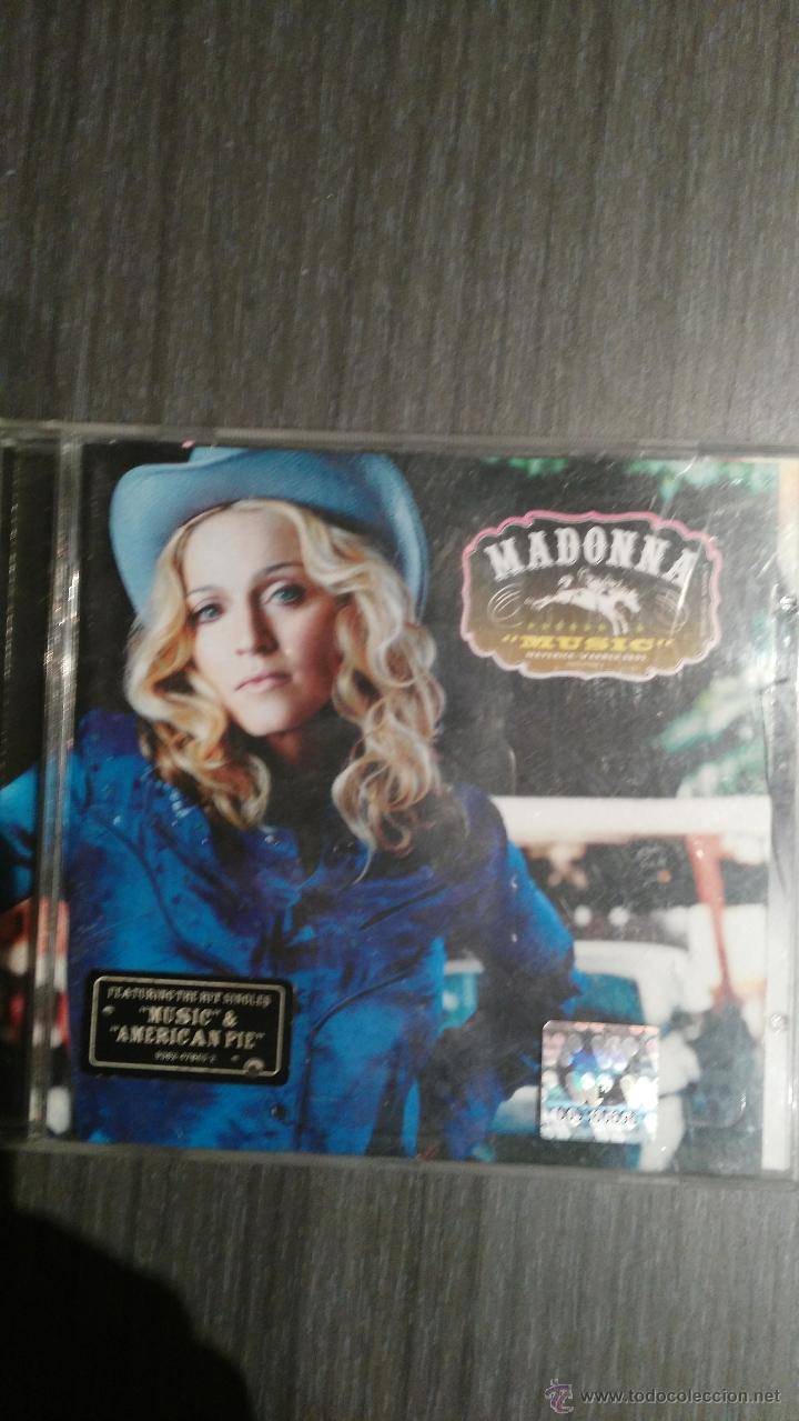 CDs de m&uacute;sica: madonna music - Foto 1