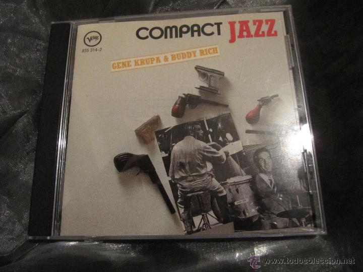 CDs de m&uacute;sica: Compact Jazz - Gene Krupa & Buddy Rich - Foto 1