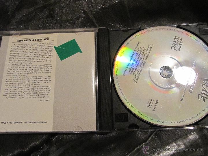 CDs de m&uacute;sica: Compact Jazz - Gene Krupa & Buddy Rich - Foto 3