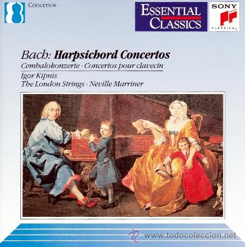 Musik-CDs: CLASICA.BACH - CONCIERTOS PARA CLAVE (Marriner) - 2 compact disc.mirar portes antes de comprar