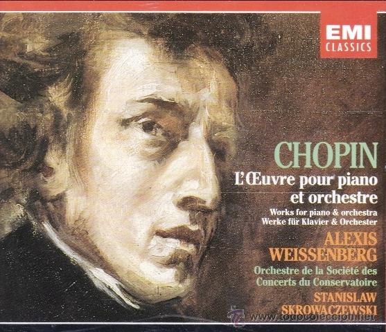 CD di Musica: CLASICA.CHOPIN - OBRAS PARA PIANO Y ORQUESTA - (DESPRECINTADO) 2 compact disc.mirar portes antes de