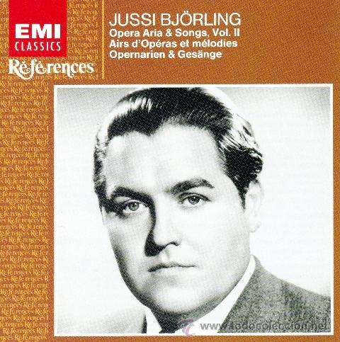 Music CDs: CLASICA.JUSSI BJ&Ouml;RLING - ARIAS y CANCIONES, VOL. 2 - compact disc.mirar portes antes de comprar