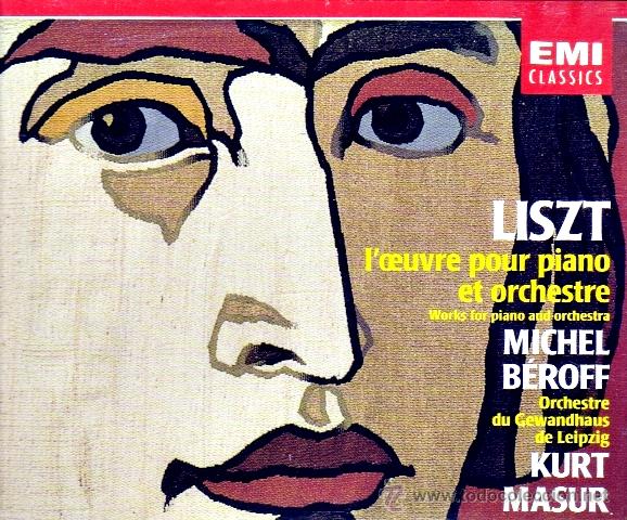 Music CDs: CLASICA.LISZT - OBRAS PARA PIANO Y ORQUESTA - (DESPRECINTADO) 2 compact disc.mirar portes antes de c