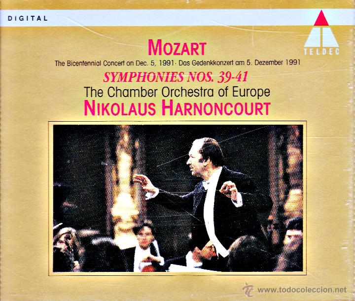 Music CDs: CLASICA.MOZART - SINFONIAS 39, 40 y 41 - 2 compact disc.mirar portes antes de comprar