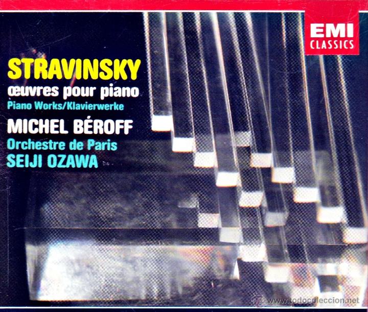 CD di Musica: CLASICA.STRAVINSKY - OBRAS PARA PIANO Y PIANO Y ORQUESTA - (DESPRECINTADO) 2 compact disc.mirar port