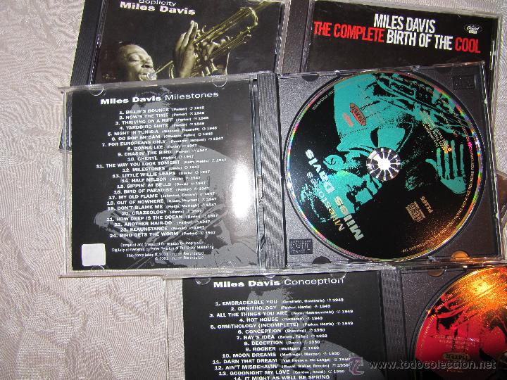 CDs de m&uacute;sica: LOTE 5 CDS MILES DAVIS - Foto 3