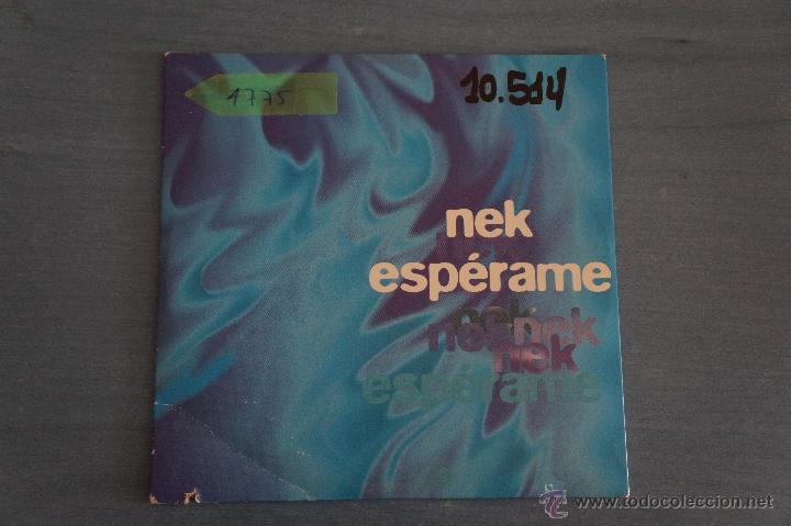 CD de M&uacute;sica: CD PROMOCIONAL DE M&Uacute;SICA CART&Oacute;N DE NEK ESP&Eacute;RAME