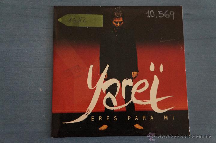 CD de M&uacute;sica: CD PROMOCIONAL DE M&Uacute;SICA,(CART&Oacute;N),DE,YAREI:ERES PARA MI,N&ordm;A1782