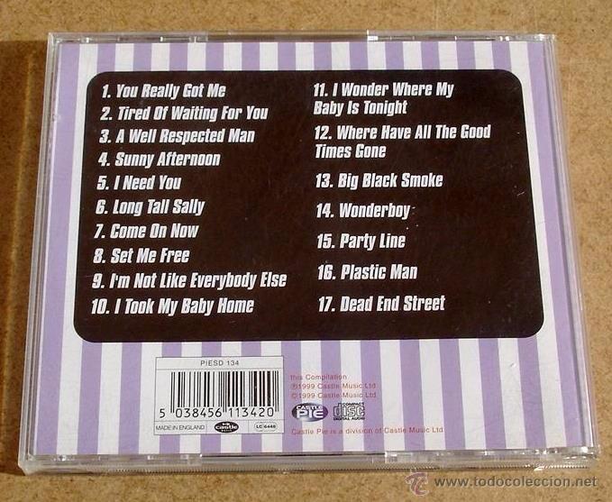 CDs de m&uacute;sica: THE KINKS - ITS THE KINKS (CD) - Foto 3