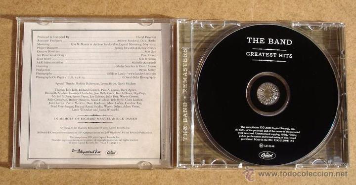 CDs de m&uacute;sica: THE BAND - GREATEST HITS (CD) - Foto 2