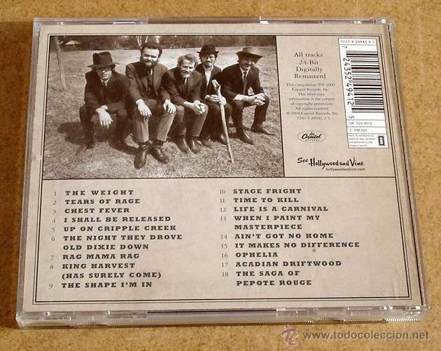CDs de m&uacute;sica: THE BAND - GREATEST HITS (CD) - Foto 3
