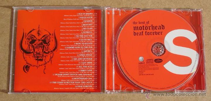 CDs de m&uacute;sica: MOTORHEAD - DEAF FOREBER (CD) - Foto 2