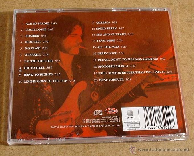 CDs de m&uacute;sica: MOTORHEAD - DEAF FOREBER (CD) - Foto 3