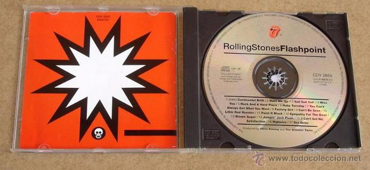 CDs de m&uacute;sica: ROLLING STONES - FLASHPOINT (CD) - 1991 - 17 TEMAS - Foto 2