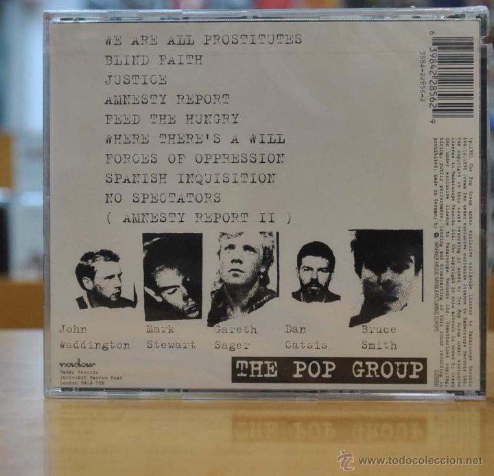 CDs de m&uacute;sica: THE POP GROUP - WE ARE ALL PROSTITUTES - CD - Foto 2