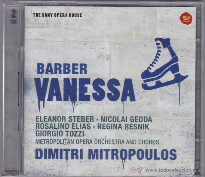 CDs de m&uacute;sica: Barber - Vanessa - Dimitri Mitropoulos - RCA - Foto 1