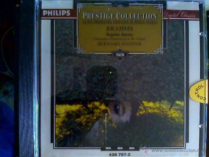 CDs de m&uacute;sica: Brahms - Requiem alem&aacute;n - Foto 1