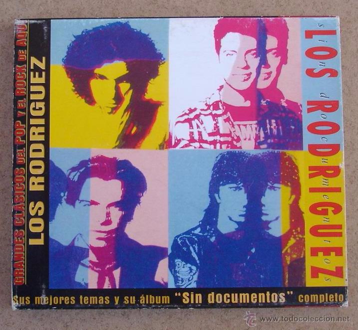 CDs de m&uacute;sica: LOS RODRIGUEZ - SIN DOCUMENTOS + SUS MEJORES TEMAS (CD) - Foto 1
