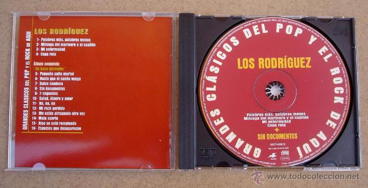 CDs de m&uacute;sica: LOS RODRIGUEZ - SIN DOCUMENTOS + SUS MEJORES TEMAS (CD) - Foto 3