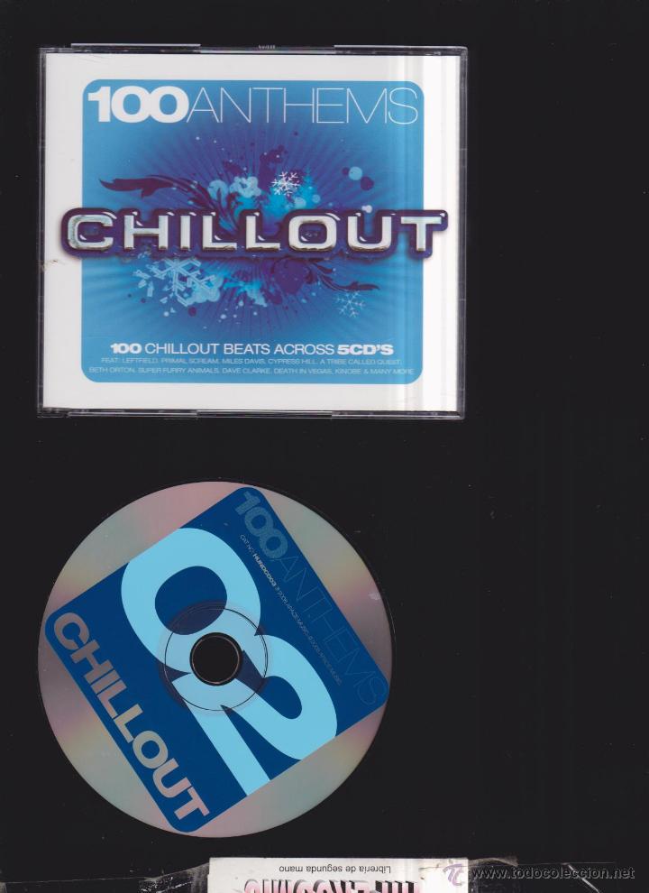 CDs de m&uacute;sica: 100 ANTHEMS CHILLOUT 5 CD&acute;S - Foto 1