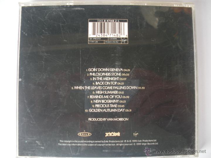 CDs de m&uacute;sica: MAGNIFICO CD DE - BACK ON TOP - VAN MORRISON - - Foto 2