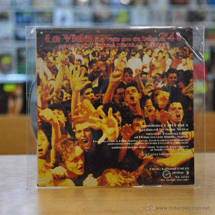 CDs de m&uacute;sica: MANO NEGRA - LA VIDA - CD SINGLE - Foto 2
