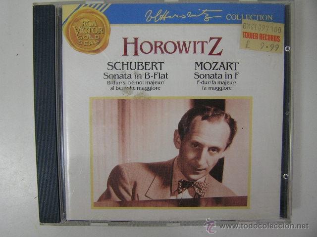 CDs de m&uacute;sica: horowitz,schubert,mozart,mendelssohn,1 cd,bmg ed,ref cd bs1 - Foto 1