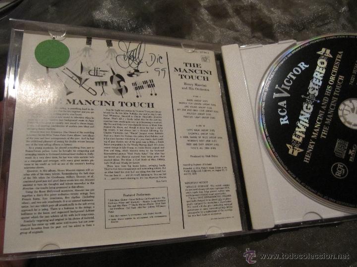 CDs de m&uacute;sica: The Mancini Touch HENRY MANCINI CD 1996 - Foto 3