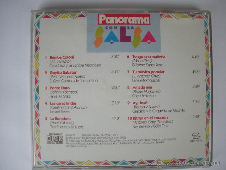 CDs de m&uacute;sica: MAGNIFICO CD DE- PANORAMA - CON LA SALSA - - Foto 2