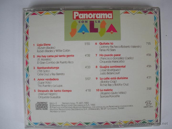 CDs de m&uacute;sica: MAGNIFICO CD DE- PANORAMA - CON LA SALSA - - Foto 2