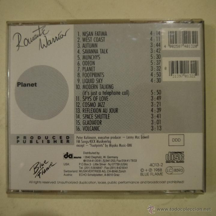 CDs de m&uacute;sica: ROMANTIC WARRIOR - PLANET - CD 1988 - Foto 2