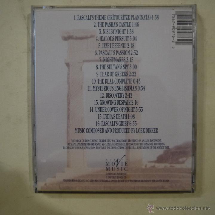 CDs de m&uacute;sica: BSO LA ISLA DE PASCAL - PASCALIS ISLAND - CD 1988 - Foto 2
